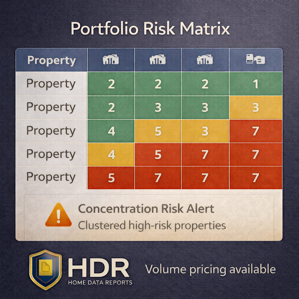 Property Risk Reports for Real Estate Investors | Portfolio Analysis ...